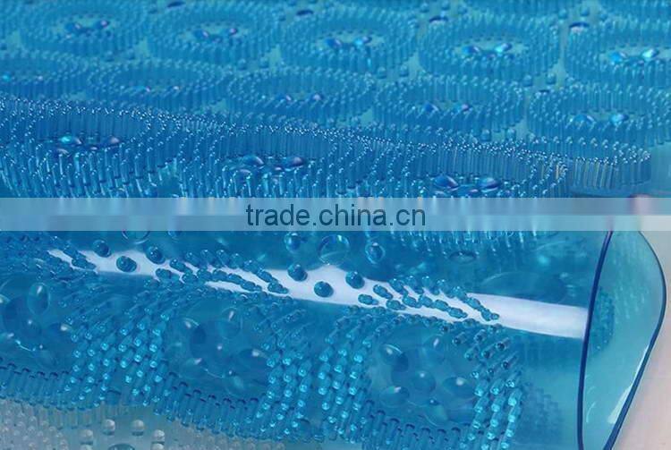 Customized color safety baby pvc bath mat