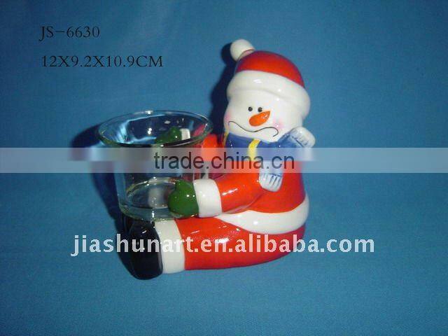 Christmas candle holder