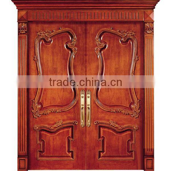 Luxury Exterior Lacquer Oak Door in Vintage Style BF11-0520a