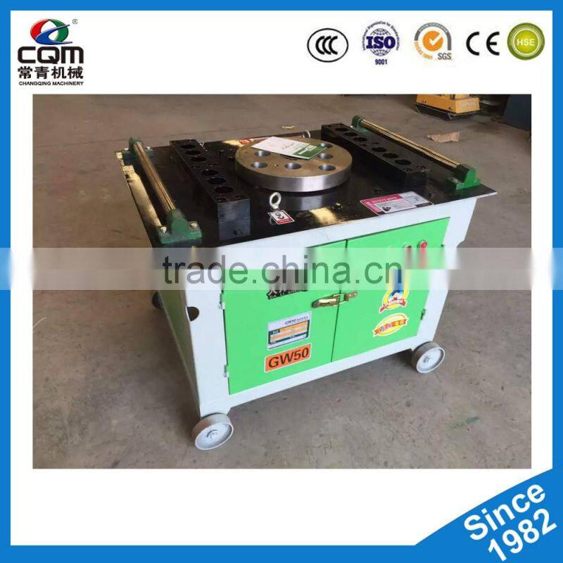 China factory machine price GW50 manual steel bar bending machine rebar bender