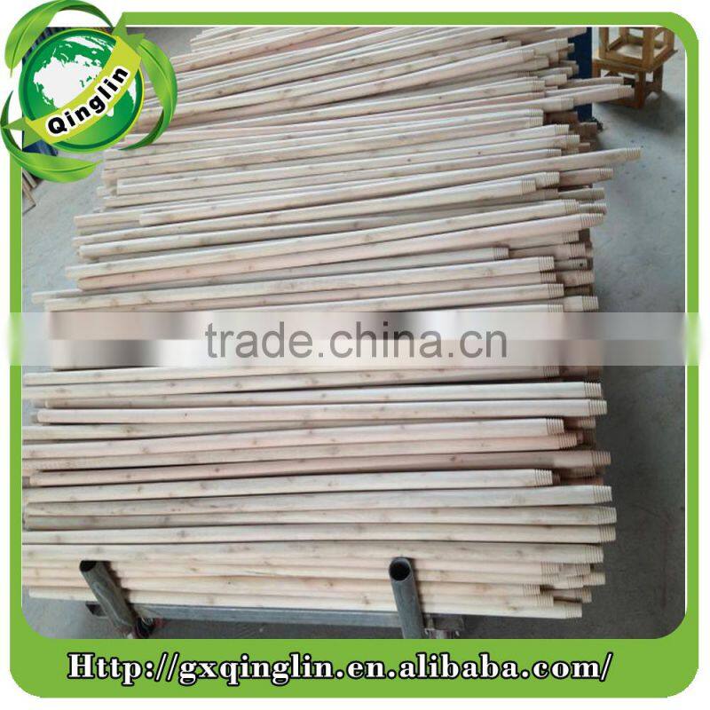 Hot sale top quality nature wooden broom handle manufacturer/wooden stick