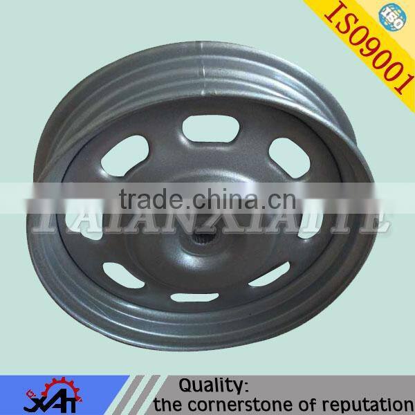 steel wheel hub mineral wheel hub, steel casting, shot blasting, 45 # steel, 40 cr, 35CrMo casting
