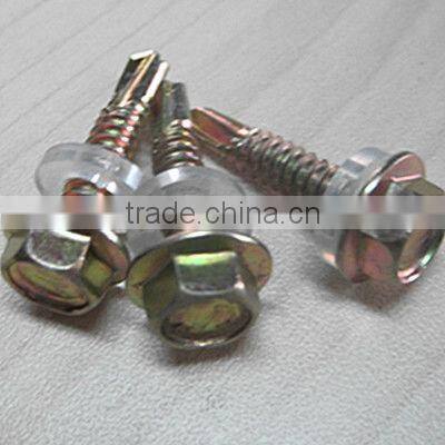 Plating Color Hexagon self Drilling Screw