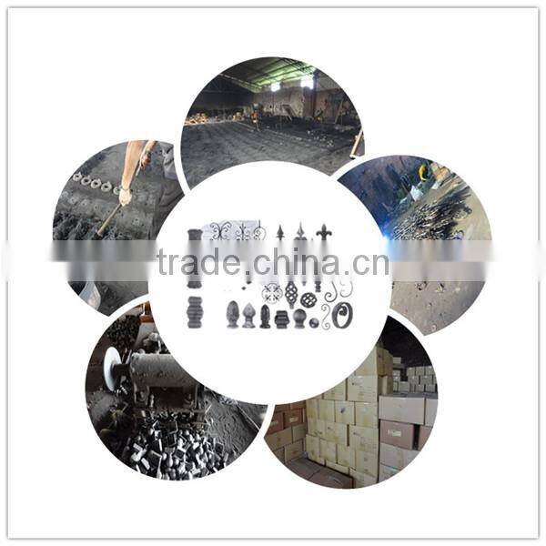 metal fence decoration