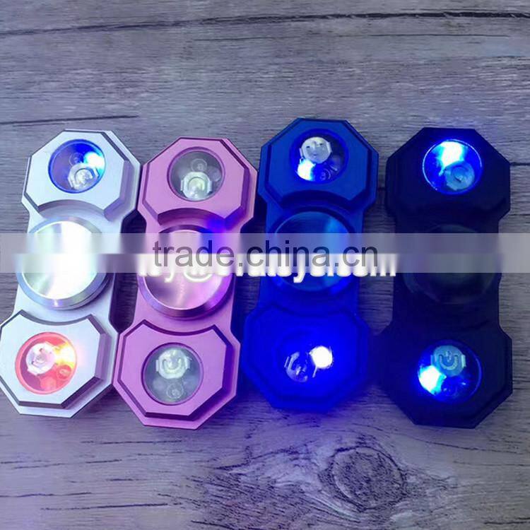 Luxury anti-corossion aluminum alloy metal fidget spinner, fidget hand spinner toys W01A258