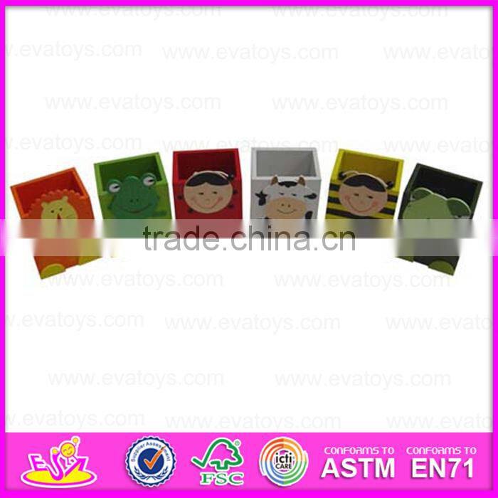 Promotional Gifts wooden pencil box for kids, best sale wooden pencil box for children WJ277932-S