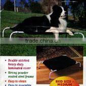 Iron pet bed with different fabrics