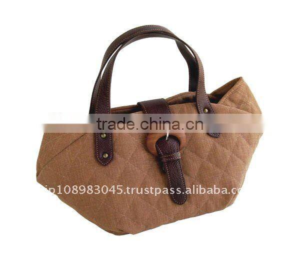 Persimmon dyed Bag made in Japan