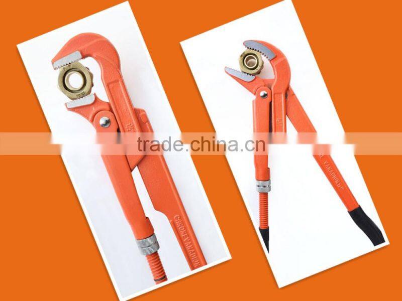 Pipe Wrench Free Sample 1" 1.5" Swedish Pattern Pipe Wrench Manufacturer