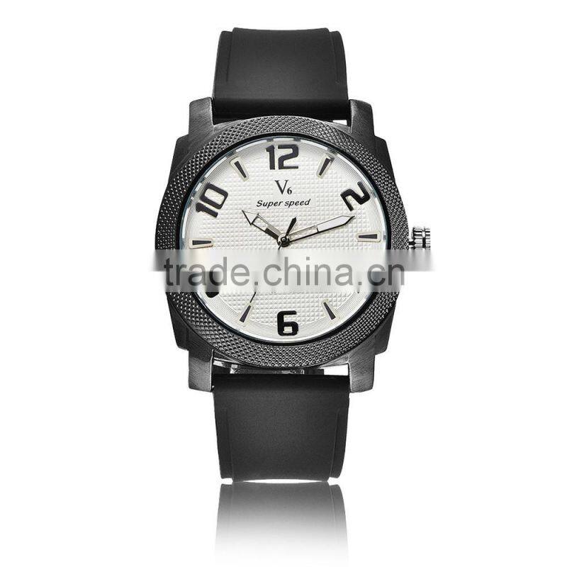 classic Style simple Face contracted Watch Creative Quartz Leather men's business wristwatch