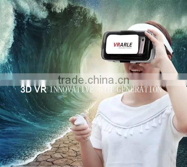 2016 Fashional new style 5th generation VR box 3D glasses
