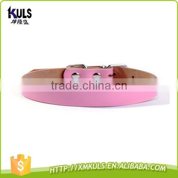 Pet accessories wholesale dog collar with 2 differrent belt