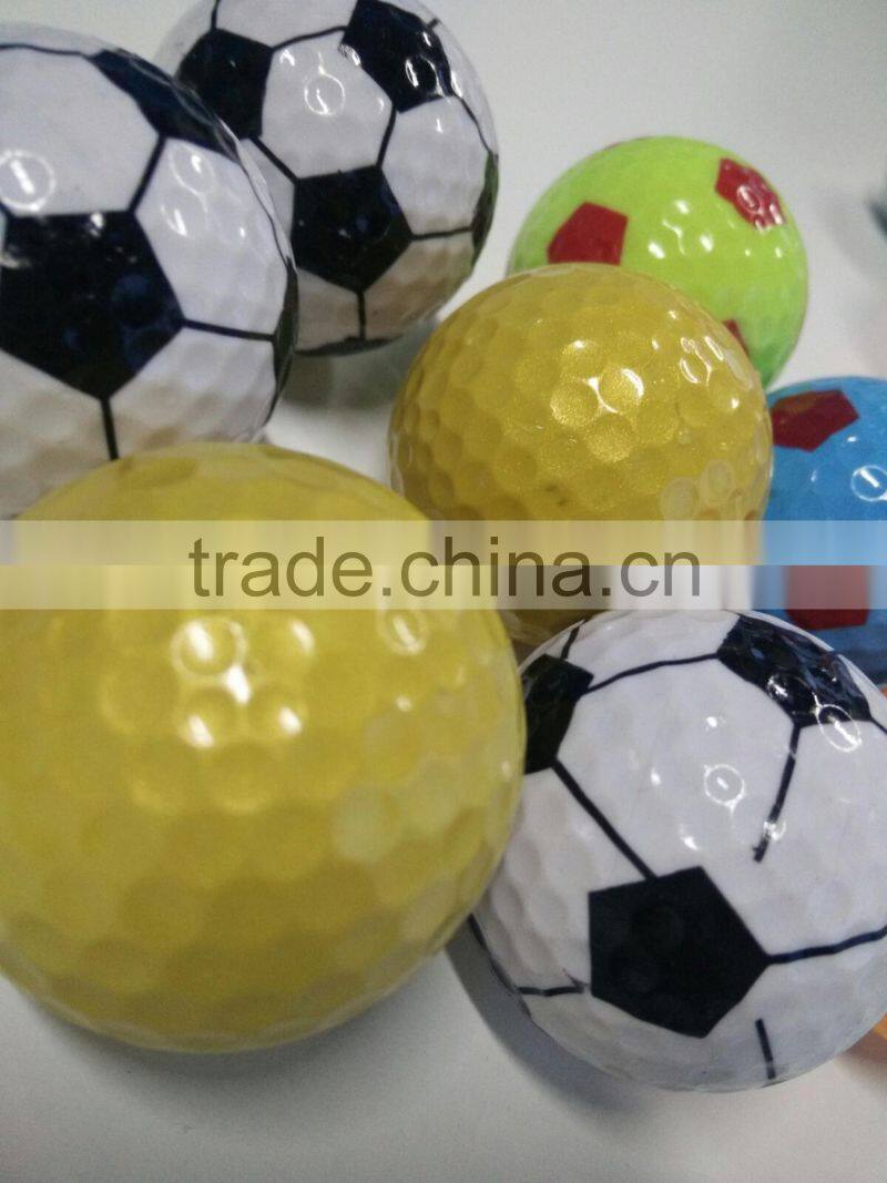 Unique golf ball, logo golf ball