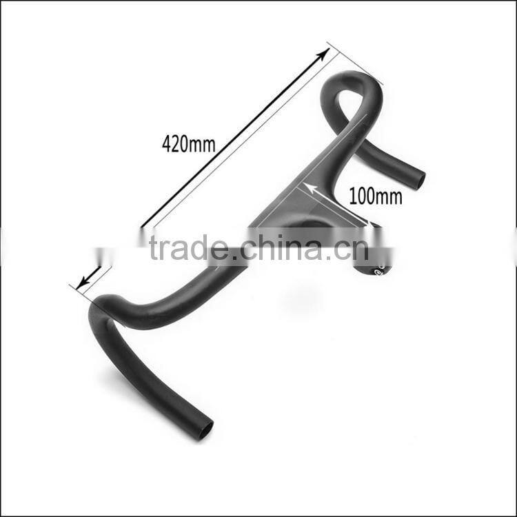 New design fashion high modulus super light full carbon fiber 700C road bicycle integrated handlebar