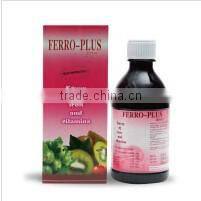 health food supplement iron and vitamin syrup or customize private formulation syrup