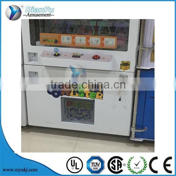 Hot Sale coin operated prize claw crane machine key master game machine
