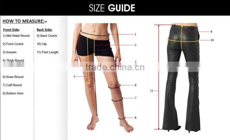 New Womens Sexy Black Tight Skinny Leather Pant Lambskin 4 6 8 10 12 14 16