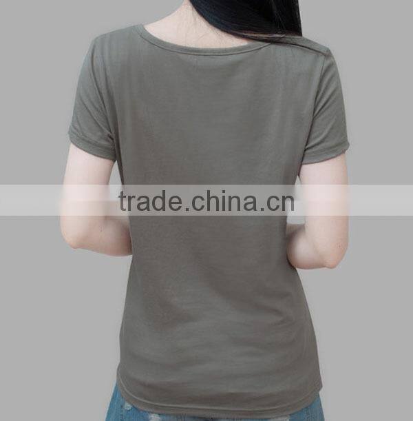 short sleeves collar 2016 brazil world cup t-shirtsports white high quality woman's t-shirt bangladesh