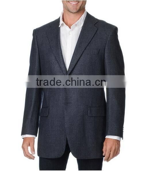 Men's Grey Wool/Cashmere Sportcoat