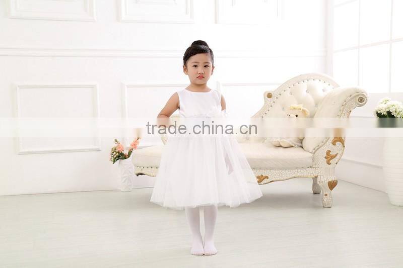 Picture of latest gowns design girl's evening dress pure color new design