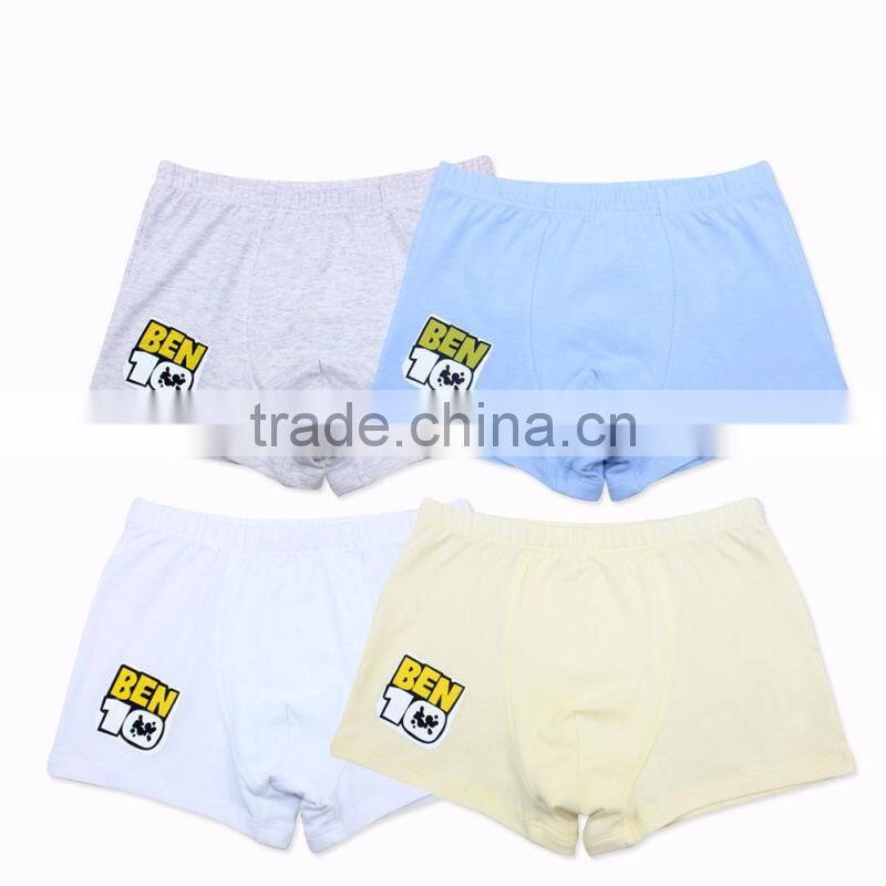 11- 15 years old young boys underwear Printed Kids thong underwear Boy underpant children underwear