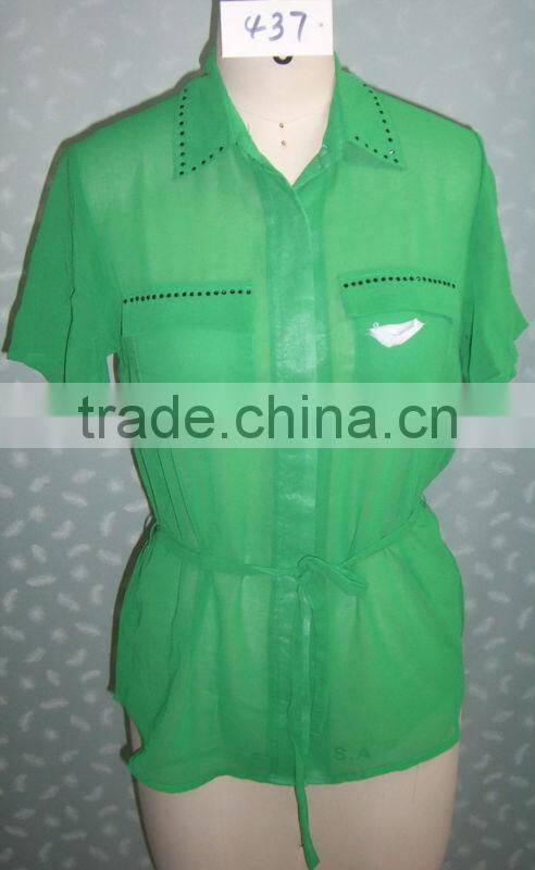 Lady stone work blouses and ladies shirt design