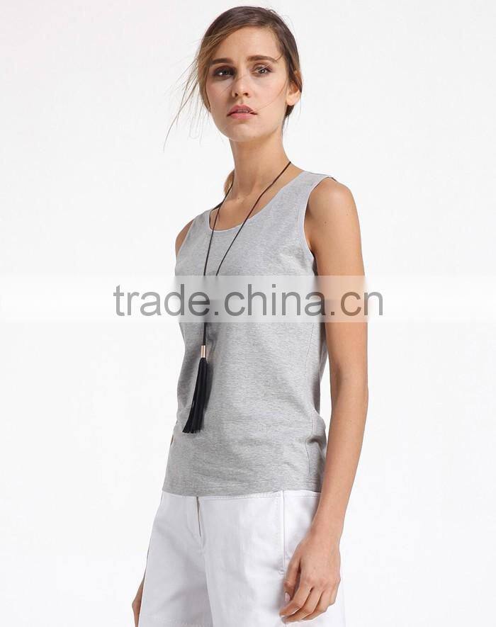 Wholesale 100% cotton tank tops manufacturer