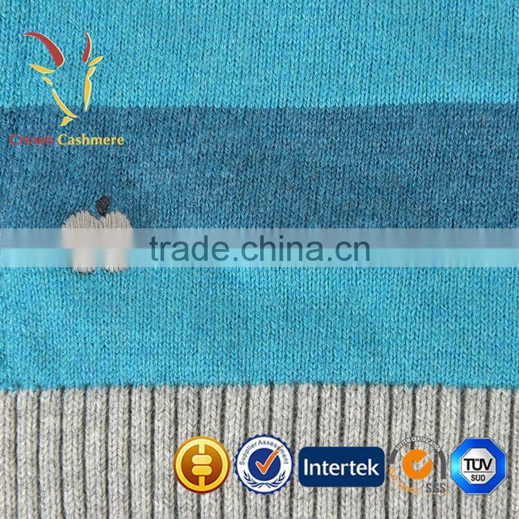 Striped Cashmere Plush Super Soft Throw Blanket