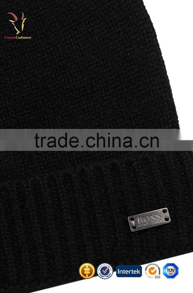 Warm Winter Knt Wool Hat Man Cashmere