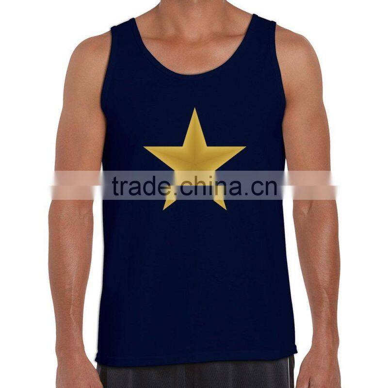 Custom OEM Cheap Price Wholesale Cotton Fitness Mens Tank Top