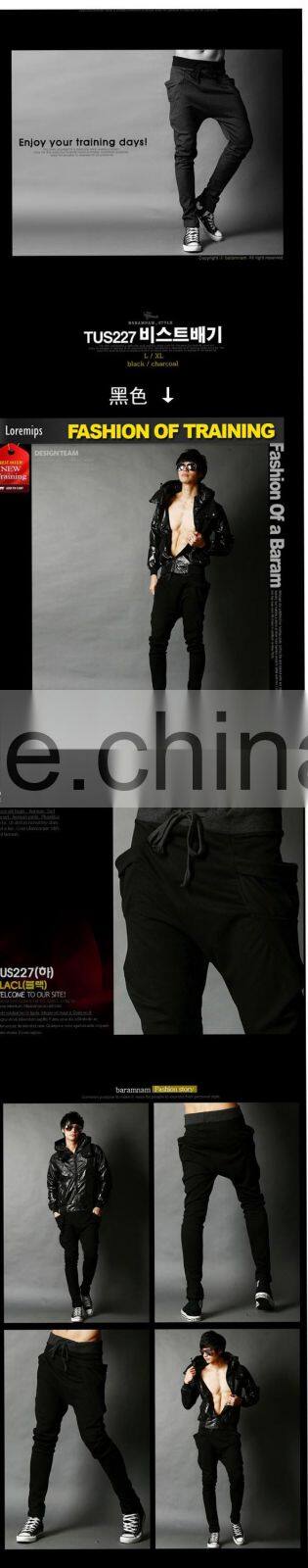 New Fashion Sweatpants Trousers Latest Design Men Harem Pants Sport Pants , Big Pocket Design Cargo Men Joggers