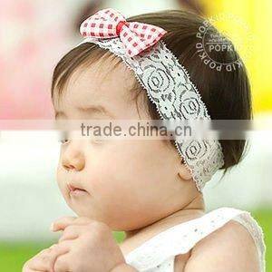 100% Handmade crochet baby hair flower head band