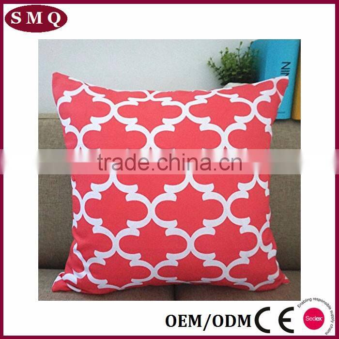Hot Sale Custom Printed Pillow Cases Plain Cotton Throw Pillow Cover