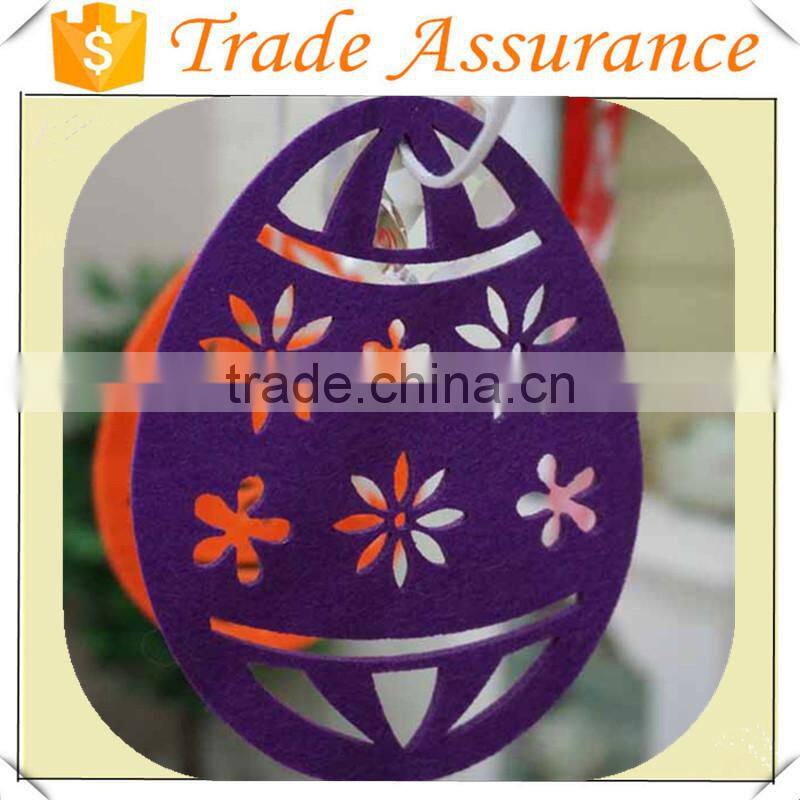 Wholesale Easter Decoration 3mm Lovely Felt Easter Egg