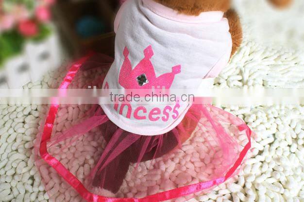 hot sale new style dog wedding dress pet clothing costume pet clothes animal costumes