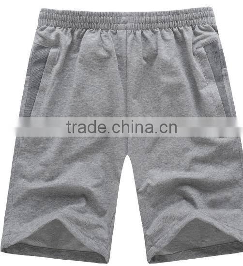 custom 100% cotton mens running shorts