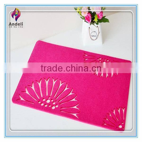 china wholesale Sunflower Felt Placemat for home decor