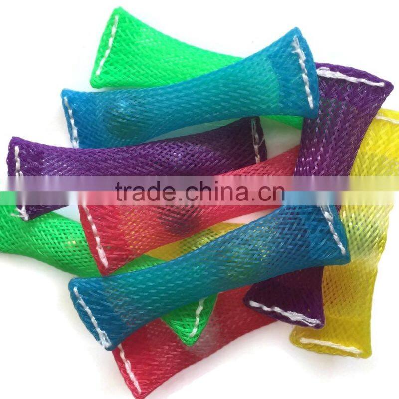 Nylon mesh fidget toy reduce stress increase focus nylon fidget toy