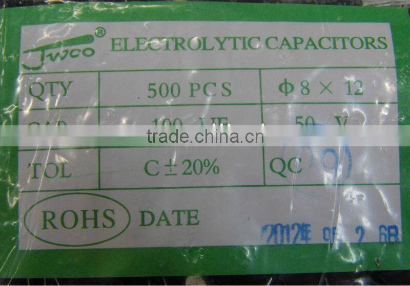 electrolytic capacitor 047uf50v 4x7
