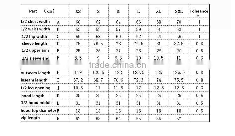 2.5mm Grid Polyester Cleanroom Antistatic Dust Free Jumpsuit with Attached Hood