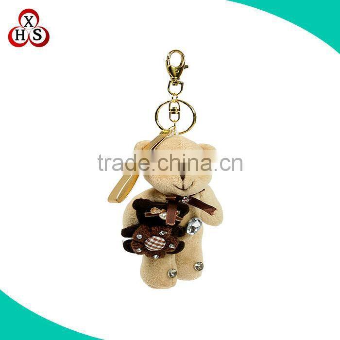 OEM factory price stuffed sheep keychain soft plush sheep keychain