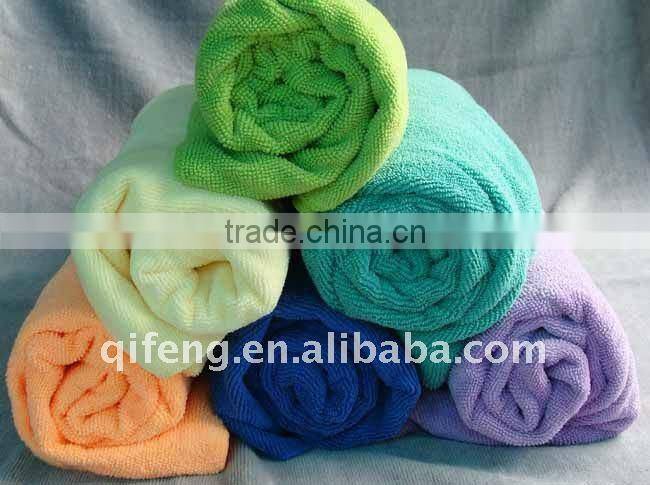 hot sale colorful microfiber softtextile kitchen towel for dish cloth