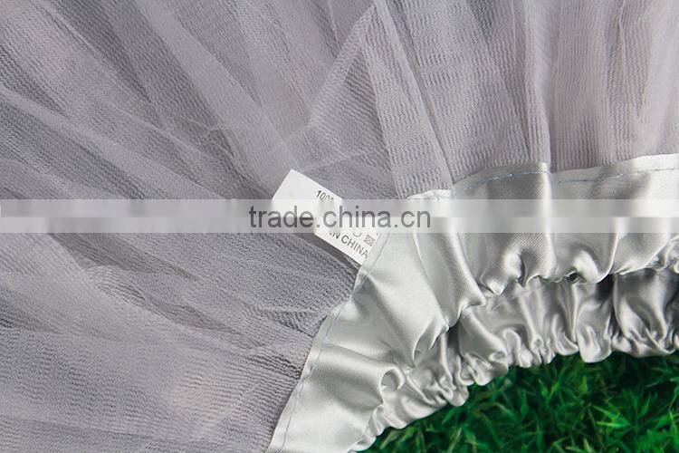 Wholesale boutique stylish many colors grey puffy mini children tulle skirt M5051801