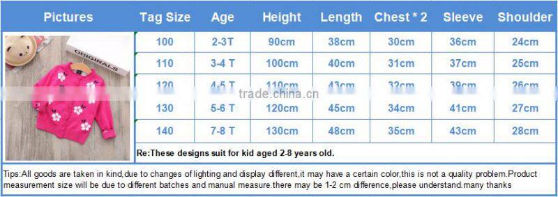 Kids clothing child girls design sweater