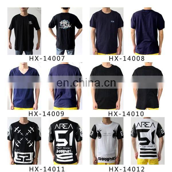 2015 wholesale high quality cotton custom t-shirt, man t-shirt