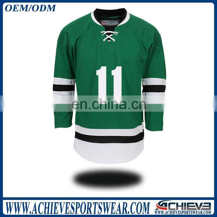 custom made printing hockey uniforms wholesale blank Ice hockey jersey sublimation team hockey wear