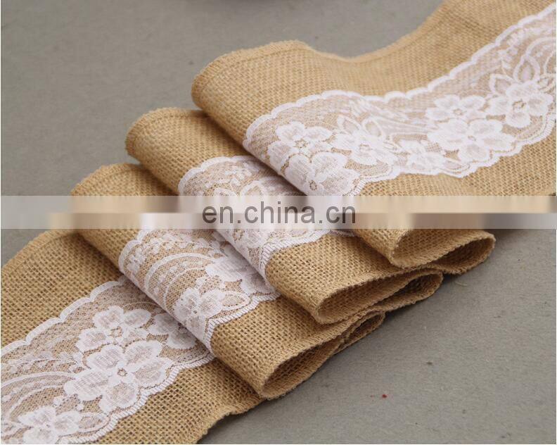 Wholesale Beautiful Wedding Banquet Burlap Chair Sash