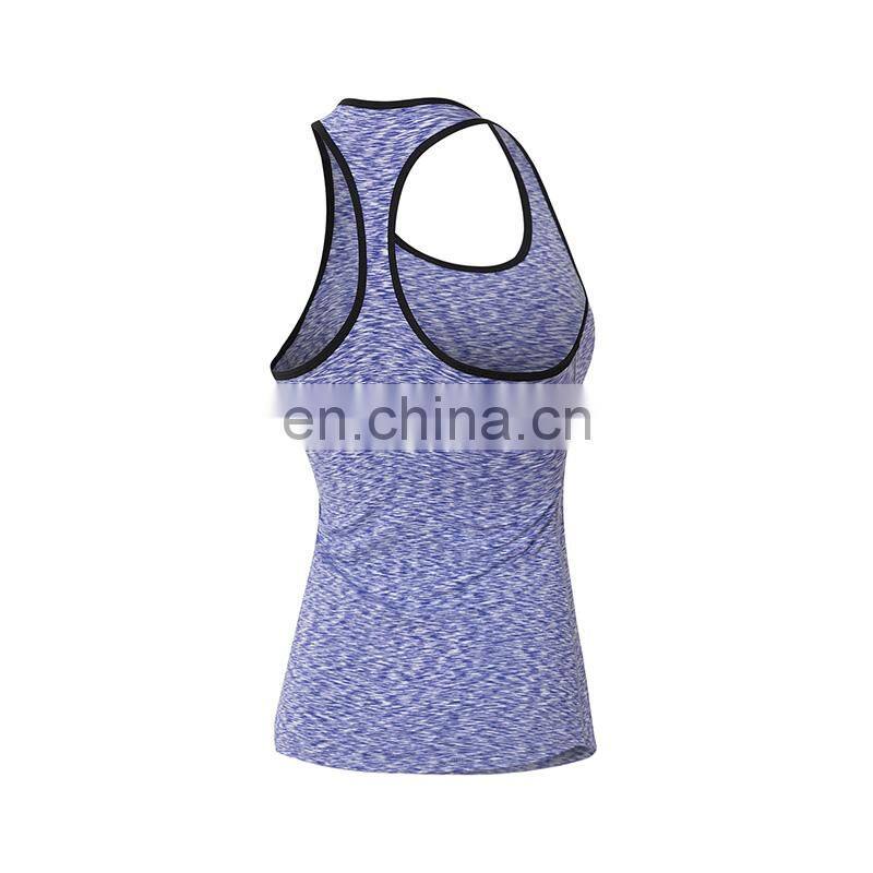 High grade good quality quick dry ladies dri fit tank tops in blulk wholesale compression tank top