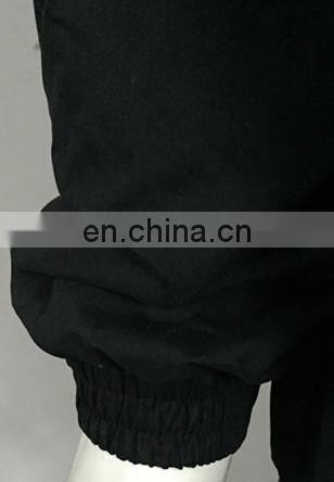 2016 Men's Black popular jacket with zippers for men
