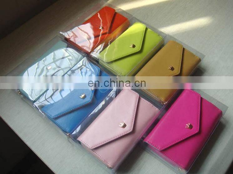 Galaxy s3 cover case,crown smart pouch for Iphone for Samsung for money and card different color wholesale price